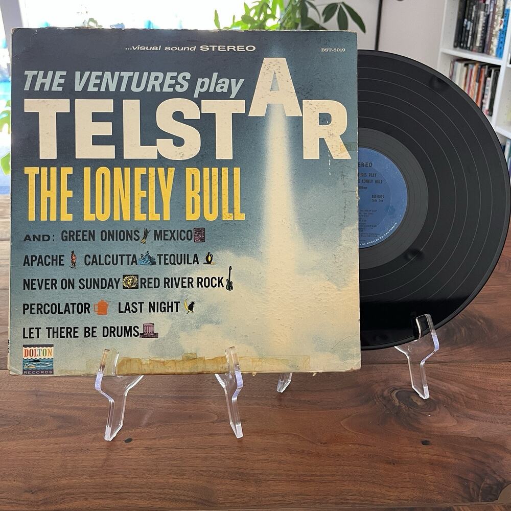 The Ventures Play Telstar The Lonely Bull Vinyl LP 1962 Dolton BST-8019